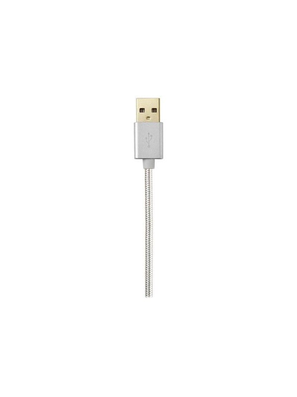 Nedis Lightning Kaapeli | USB 2.0 | Apple Lightning 8-Pin | USB-A Uros | 480 Mbps | Kullattu | 1.00 m | Pyöreä | Nailon / Punottu | Alumiini | Laatikko kannella ja ikkunalla
