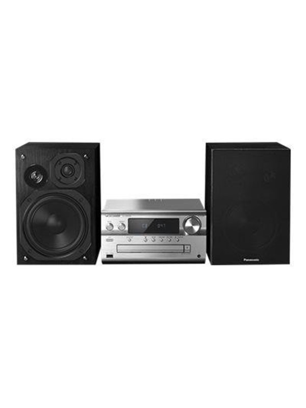 Panasonic SC-PMX94EG-S, Kodin mikroaudiojärjestelmä, Musta, Hopea, 120 W, 2-suuntainen, 14 cm, 19 cm