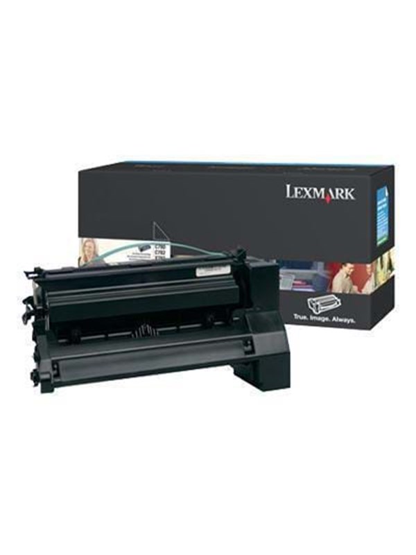 Lexmark Värikasetti musta, 10.000 sivua, high yield, return C780H1KG Vastaa: N/A