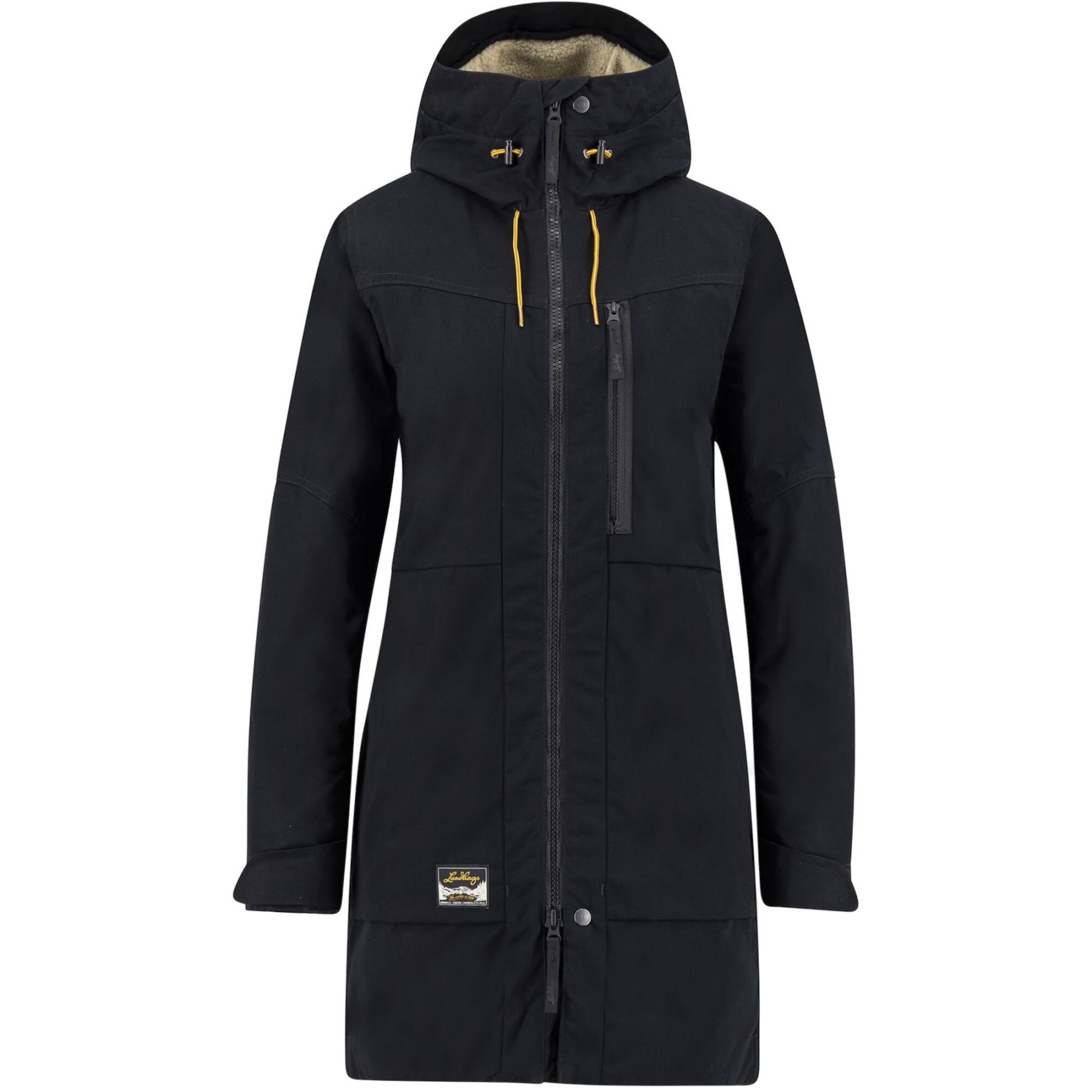 Lundhags Knak Pile Parka, parka, naiset, musta