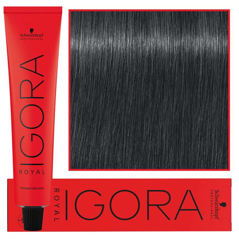 Schwarzkopf Professional Igora Royal Pysyvä hiusväri 60 ml 7-21 | Keskivaalea tuhka Cendre