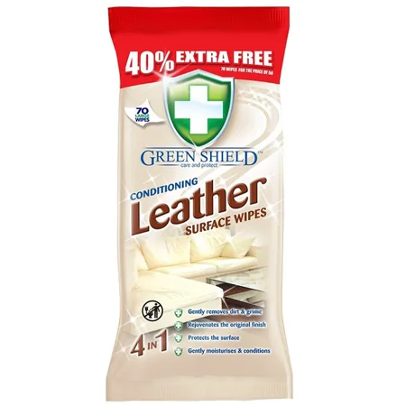 Green Shield hoitavat nahkapyyhkeet - 70 kpl