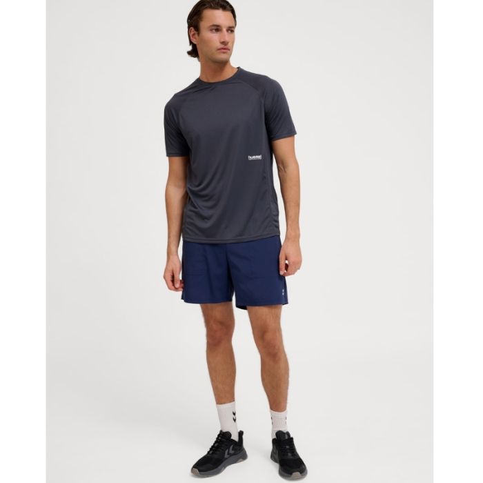 Hummel Pulse Workout SS Tee K. L Sininen Naiset