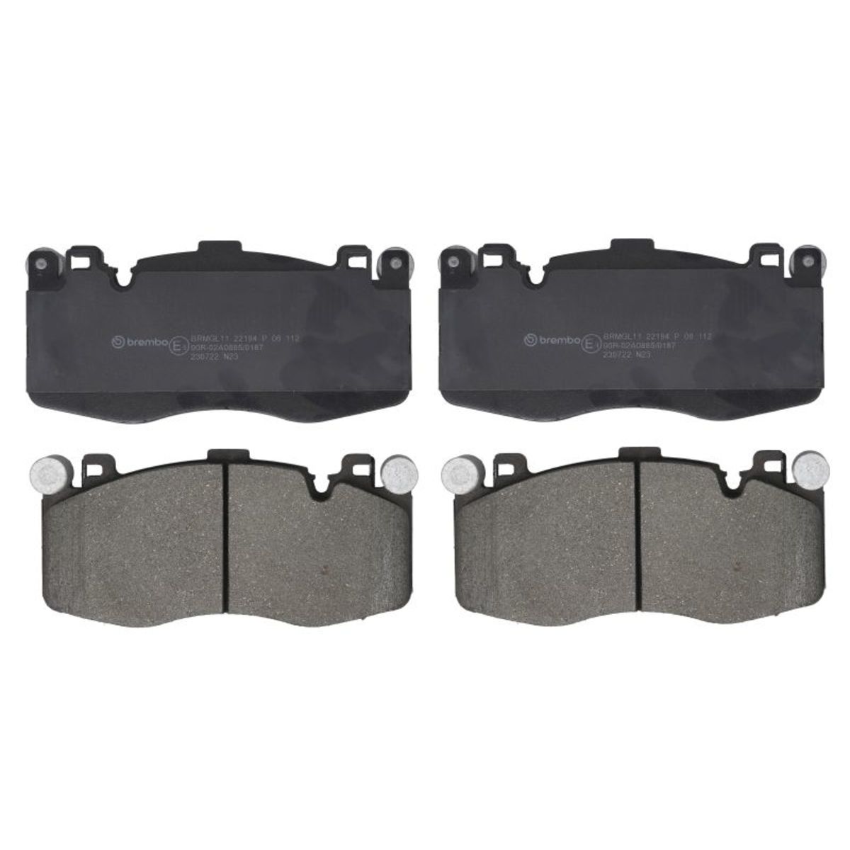 Jarrupalat, levyjarru BREMBO P 06 112