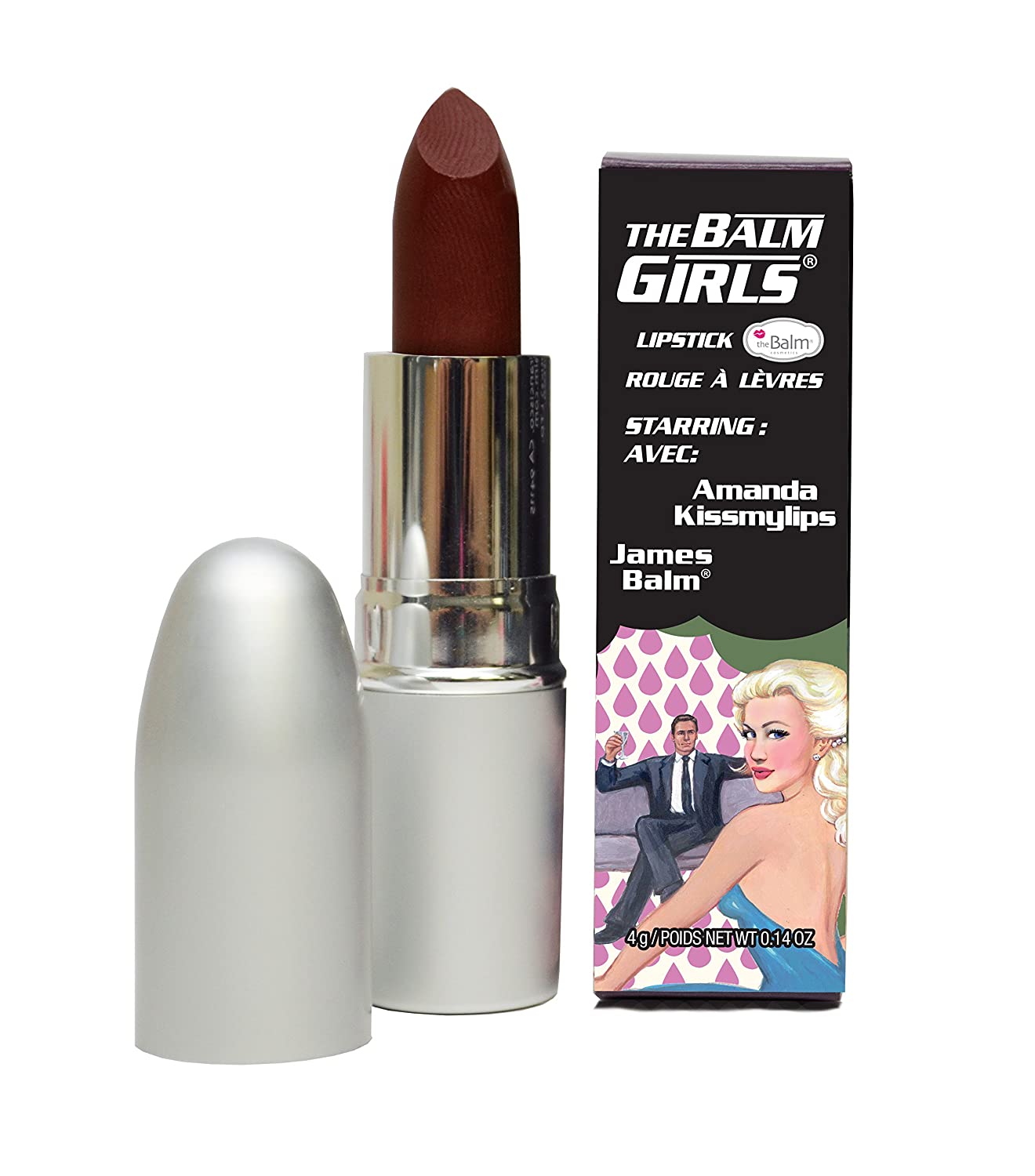 The Balm Girls Cream huulipuna Brown Berry 4 g