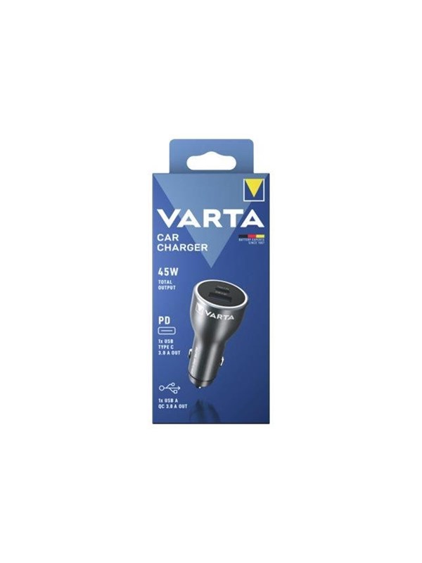 Varta Auton sähköjännite pistokeliitäntä Sallittu kuormitusvirta max =3 A 12/24 V