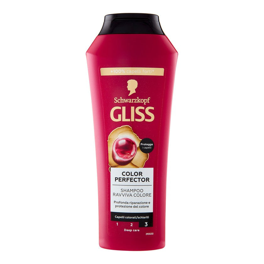 Gliss Hair Repair Colore Brillante Shampoo Värinsuojashampoo 250 ml