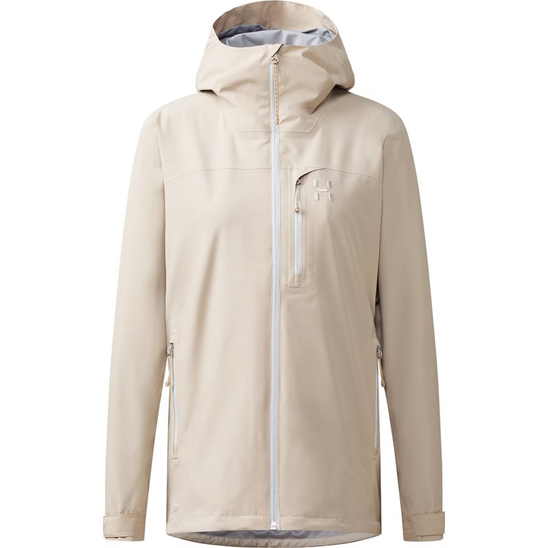 Haglöfs Ozka Proof Jacket Women Chalk Beige - L