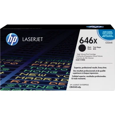 HP HP 646X Värikasetti musta CE264X Vastaa: N/A