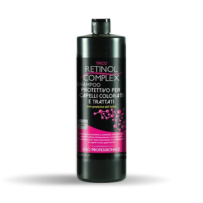 Retinol Complex Värjätyille hiuksille tarkoitettu shampoo 800 ml