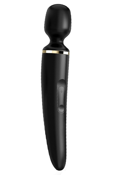 Satisfyer Wand-er Woman Black Magic wand/hieronta sauva