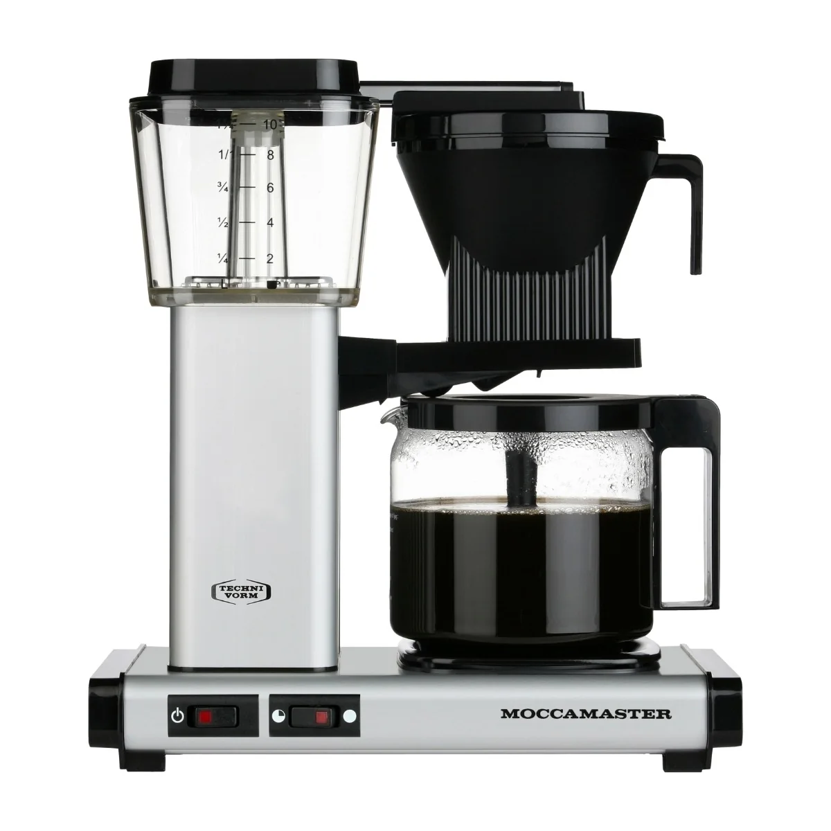 Moccamaster Automatic kahvinkeitin, Matte Silver
