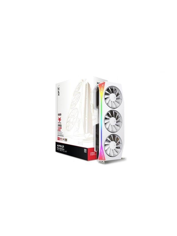 XFX Radeon RX 9070 XT Mercury Magnetic Air OC White - 16GB GDDR6 RAM - Näytönohjaimet