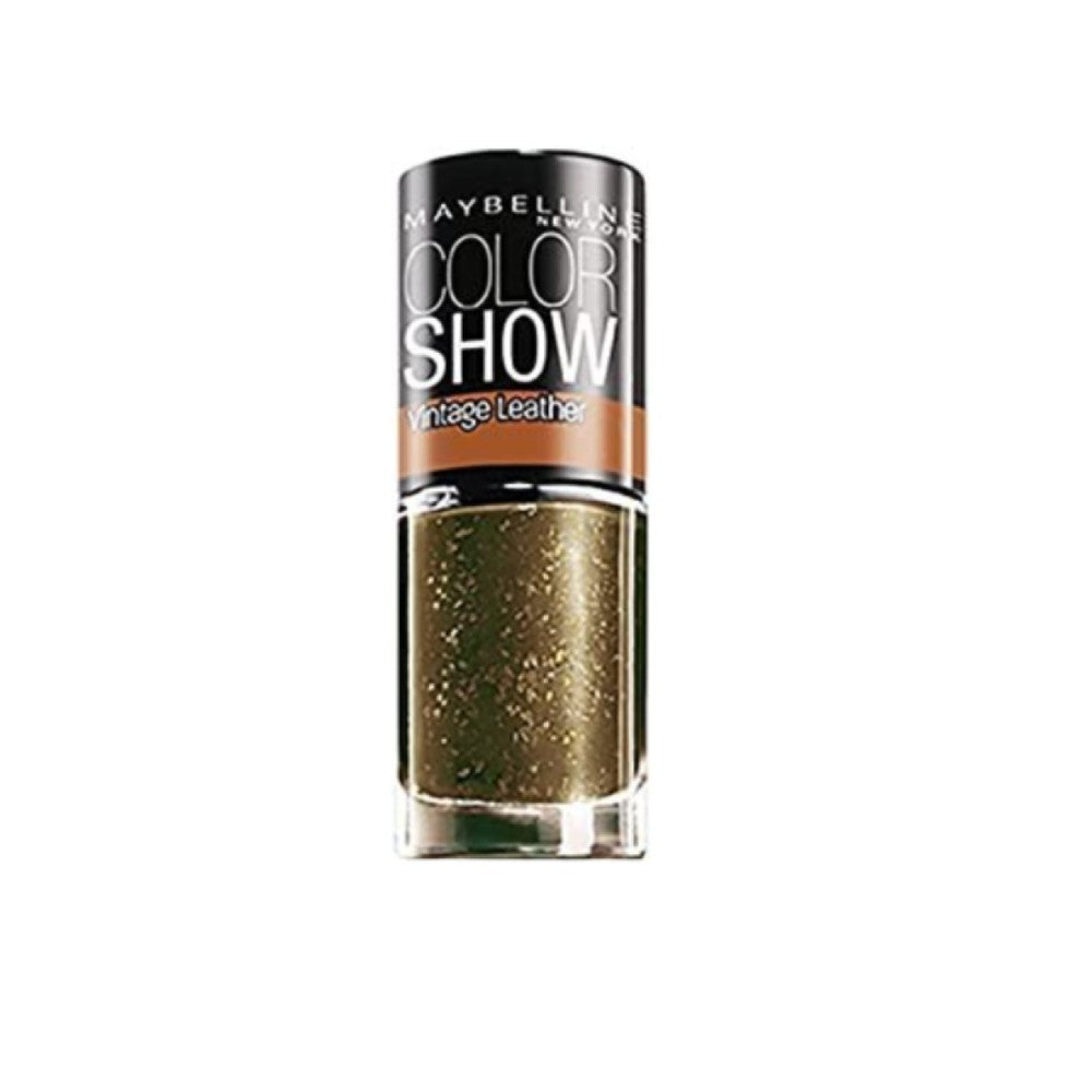 Maybelline Color Show Vintage Leather kynsilakka nro 209 Golden Emeralds 7 ml