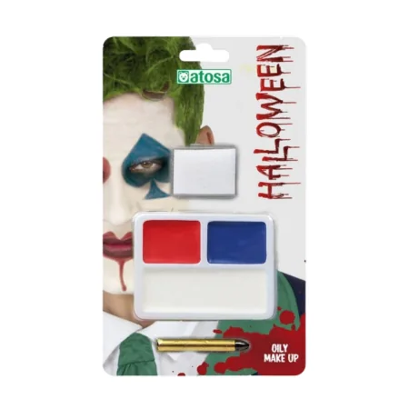 Atosa Halloween monivärinen meikki