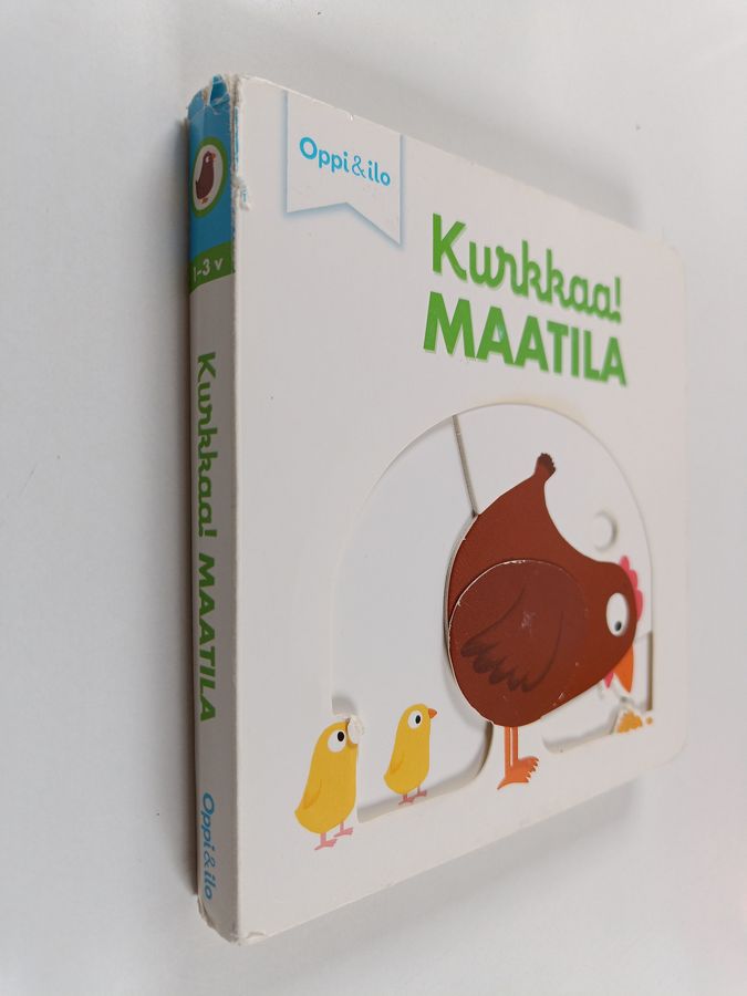 Kurkkaa! Maatila -pahvikirja 0-3 v
