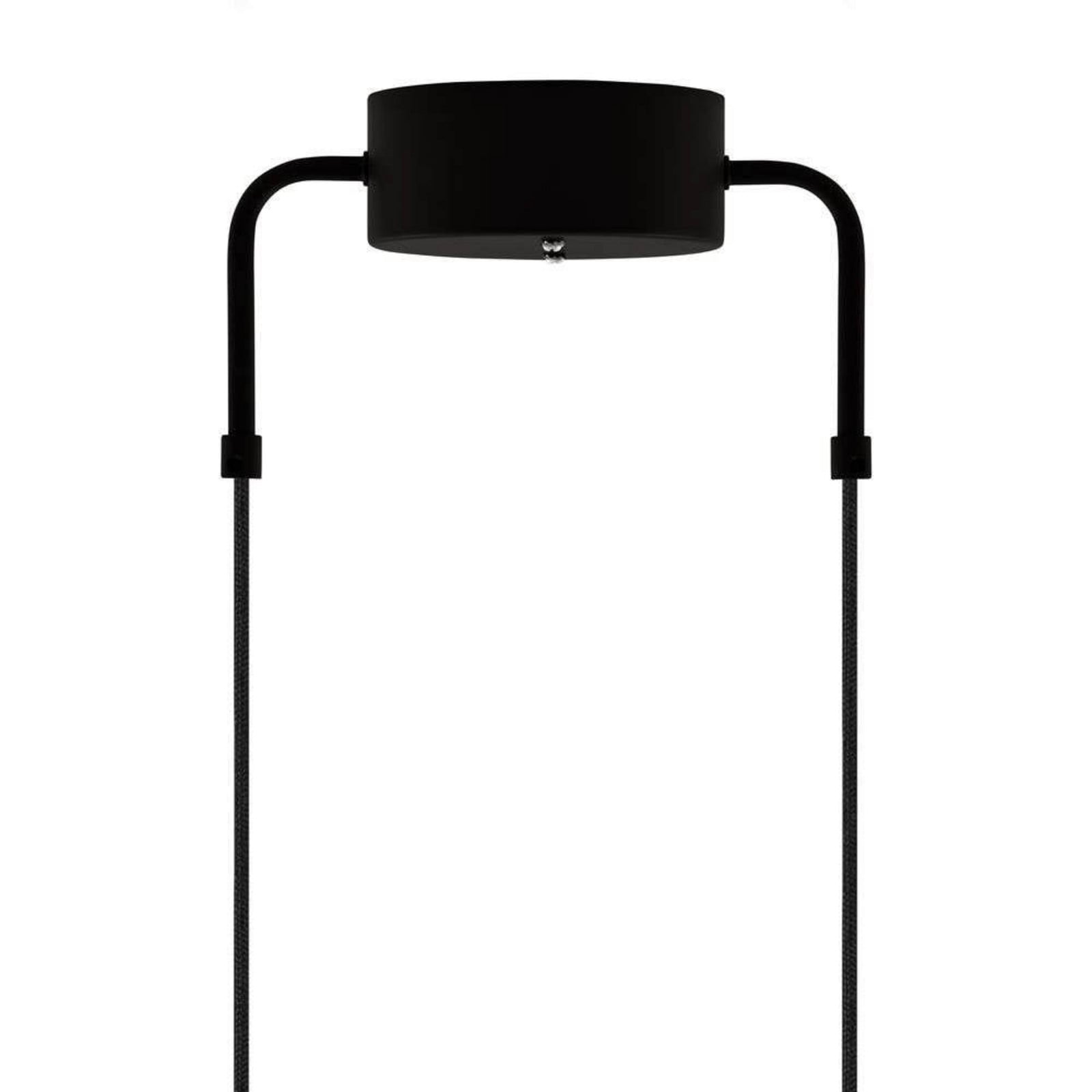 Curve 50 Riippuvalaisin Black - Globen Lighting - Olohuone - Design - Metalli