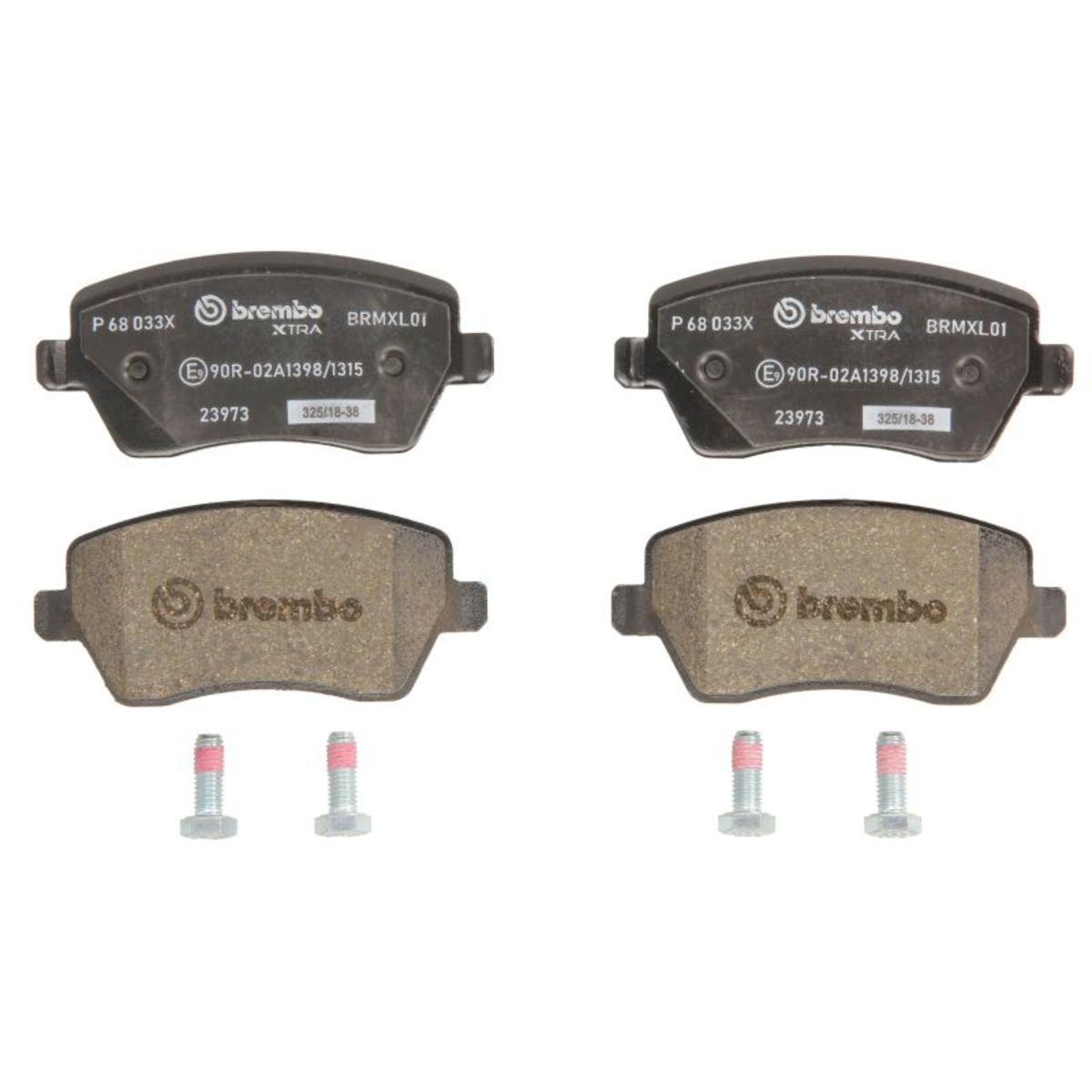 Jarrupalat, levyjarru BREMBO P 68 033X
