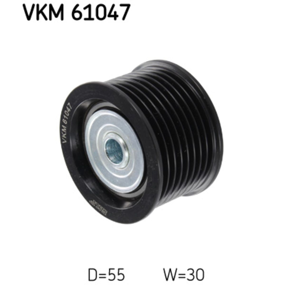 Ohjainrulla, moniurahihna SKF VKM 61047