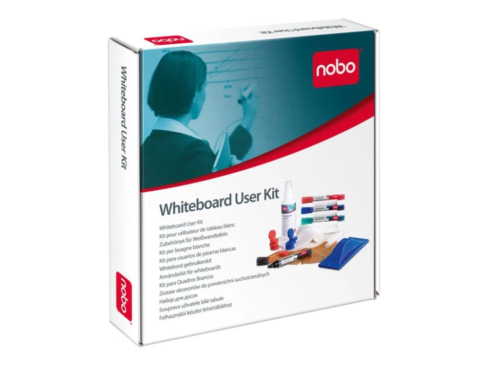 Nobo Starter Kit Whiteboard