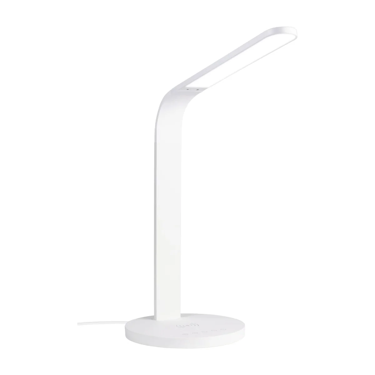 Deltaco LED-pöytälamppu 400Lm + langaton latausasema
