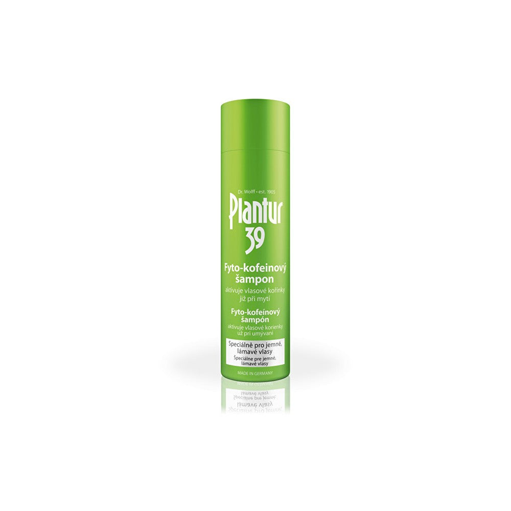 Plantur 39 Phyto-Coffein Shampoo (henkille ja hauraille hiuksille) - 250 ml