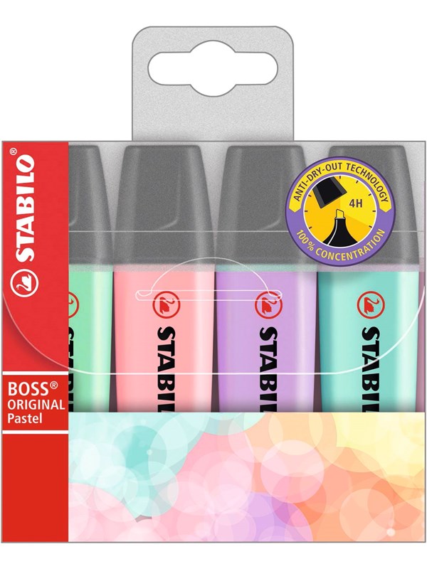 Stabilo STABILO BOSS ORIGINAL Pastelli 4 Pakkaus Versio 1 266800 Vastaa: N/A