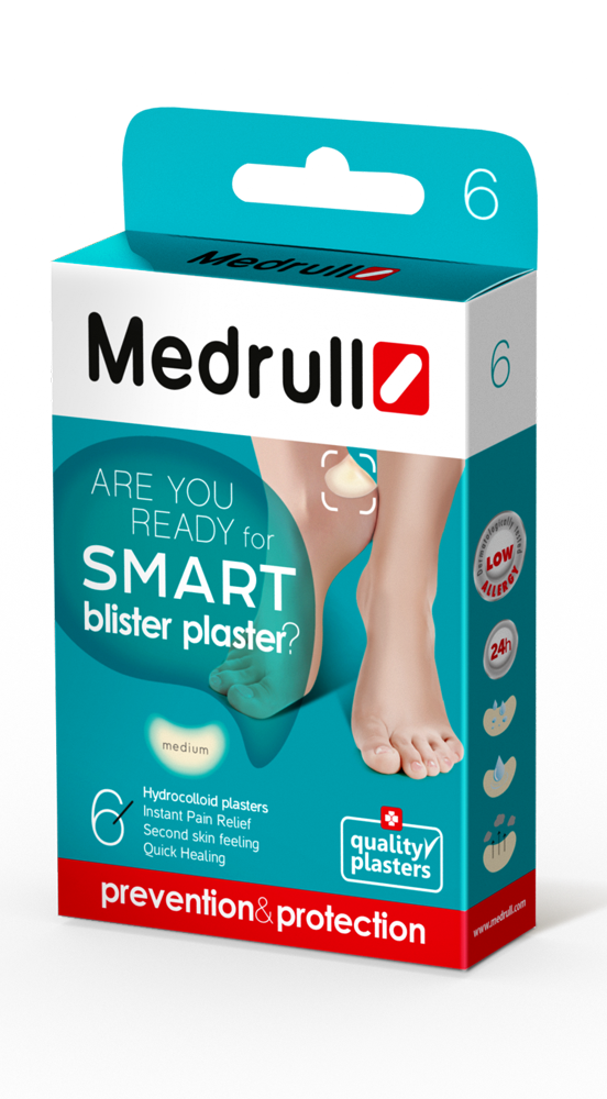 Medrull Smart Blister rakkolaastari M 41 x 62 mm 6 kpl