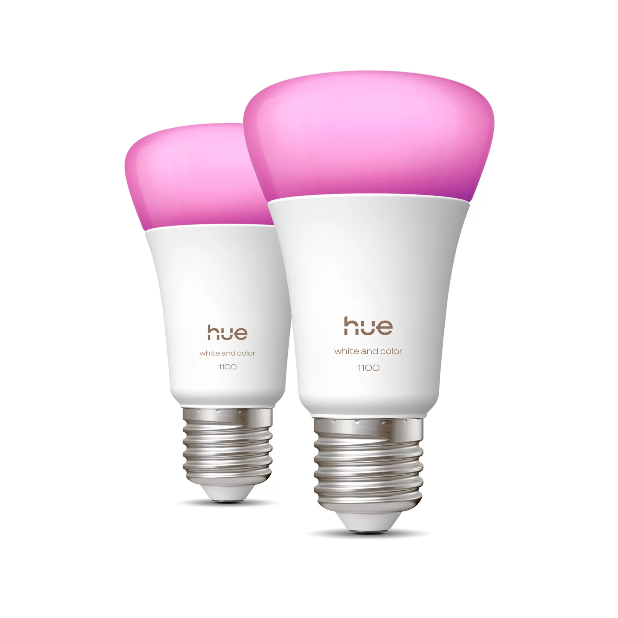 Philips Hue White and Color Ambiance A60 E27 älykäs LED-lamppu, 1100 lm, 2 kpl