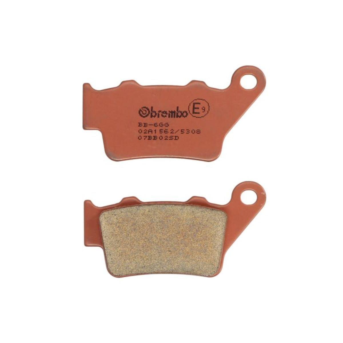 Jarrupalat, levyjarru BREMBO 07BB02SD