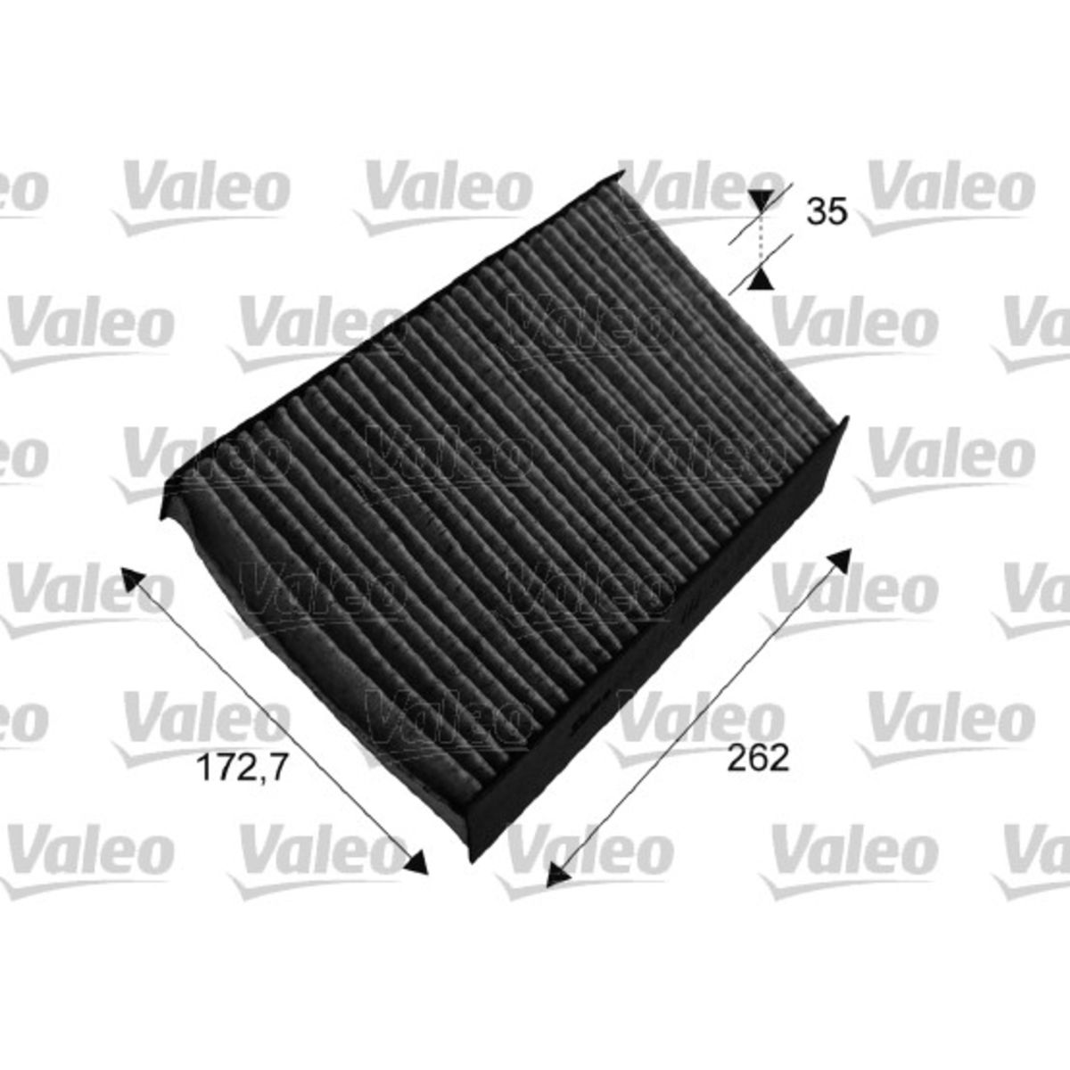Suodatin, sisäilma VALEO 715647