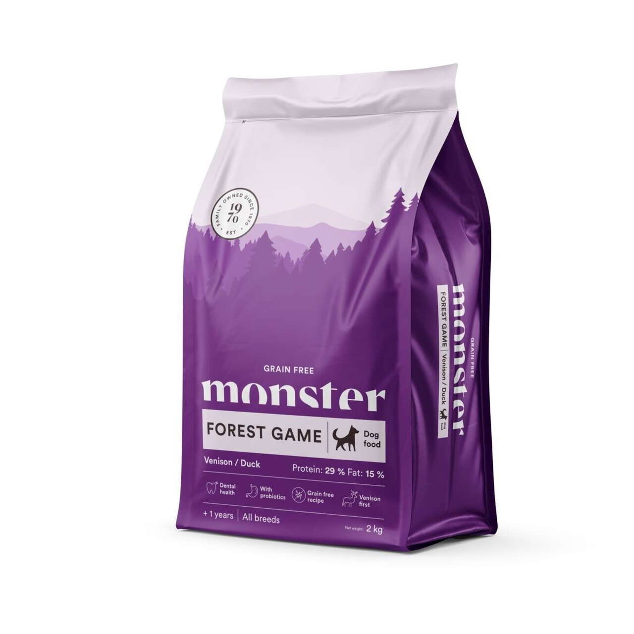Monster Dog Grain Free Forest Game 2 kg