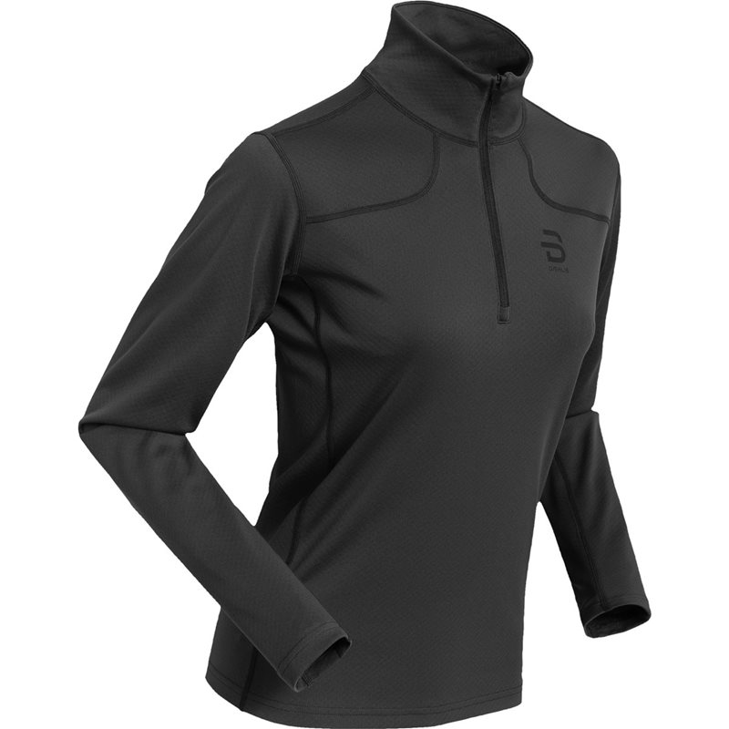Dählie Half Zip Athlete 2.0 Wmn Grey - M