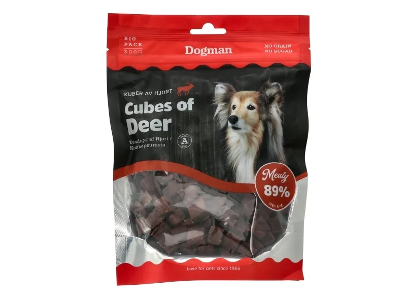 DOGMAN Hirvikuutiot 300g