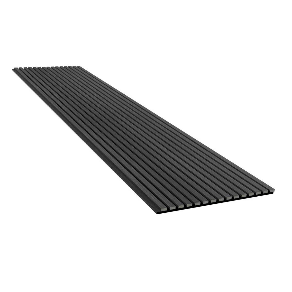 Akustiikkalevy musta VN27, 2400 x 600 mm, Evella