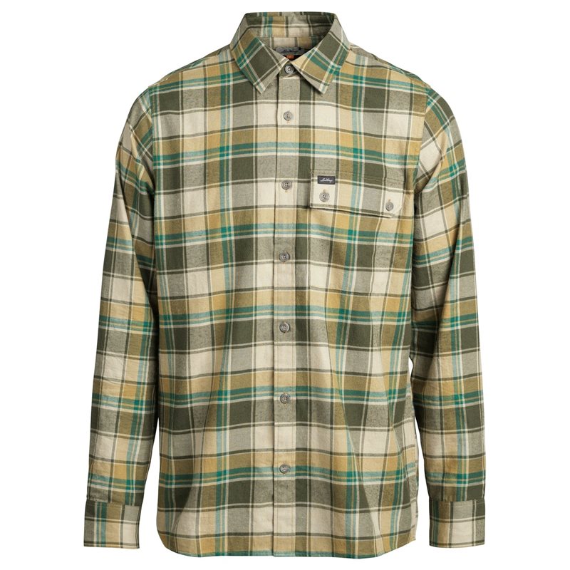 Lundhags Järpen Plaid Flannel Shirt Hay - M