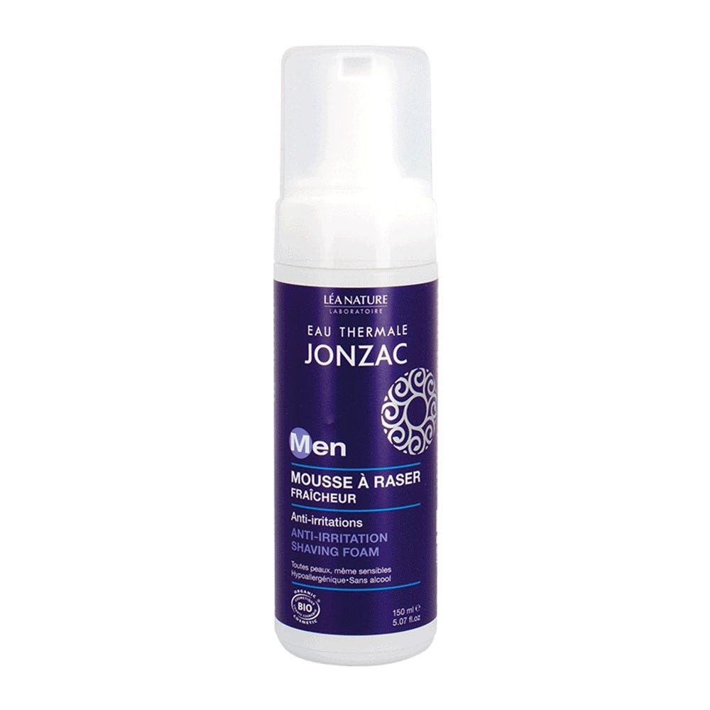 Eau thermale Jonzac Organic Anti-irritation Shaving Mousse miehille 150ml