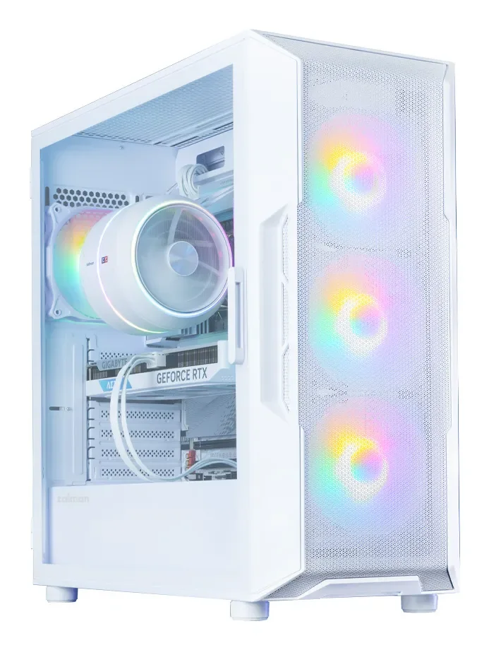Zalman i3 NEO V2 - mid tower - ATX - Kotelot - Tower - Valkoinen