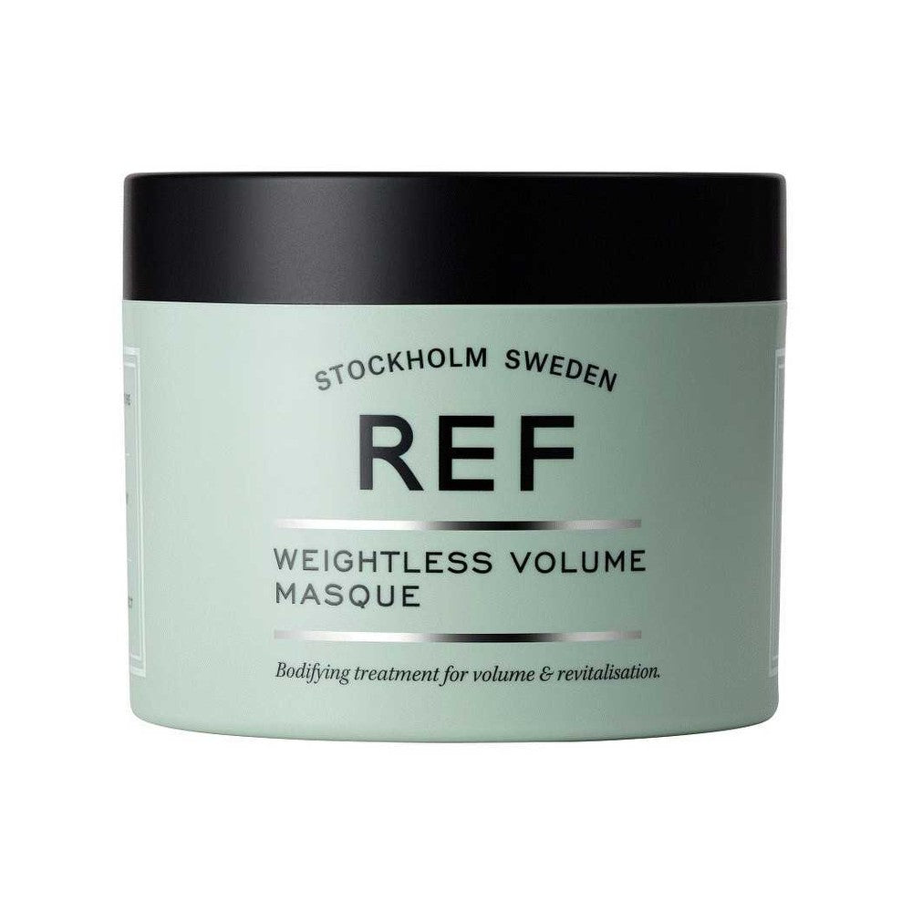REF Weightless Volume syväkosteuttava naamio kiiltäville ja pehmeille hiuksille 250 ml