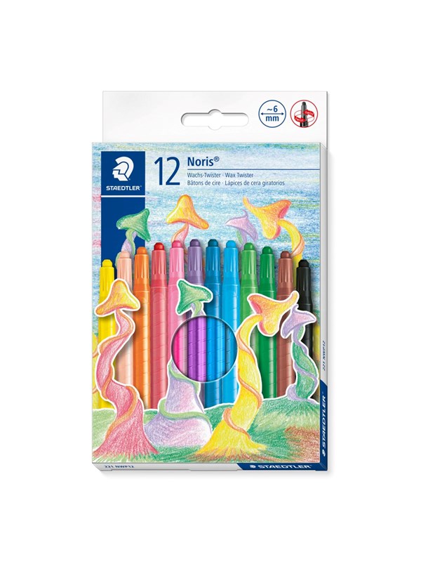 Staedtler Wax twister Noris 12pcs