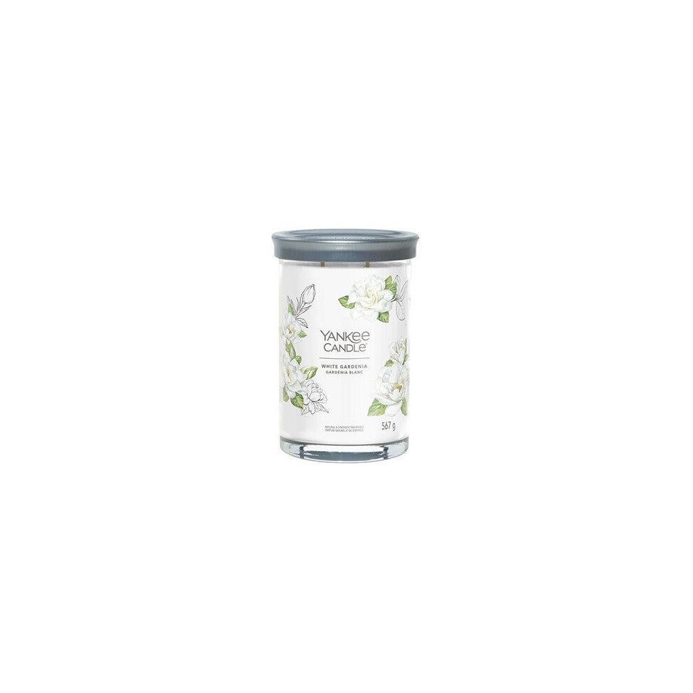 Yankee Candle Tumbler White Gardenia Signature Kynttilä (valkoinen gardenia) - 340g