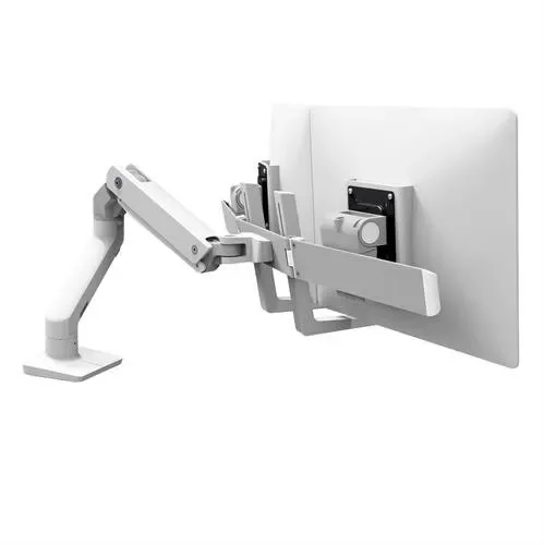 Ergotron HX -monitorivarsi kahdelle näytölle jopa 32", kaasujousella, 16 kg, valkoinen