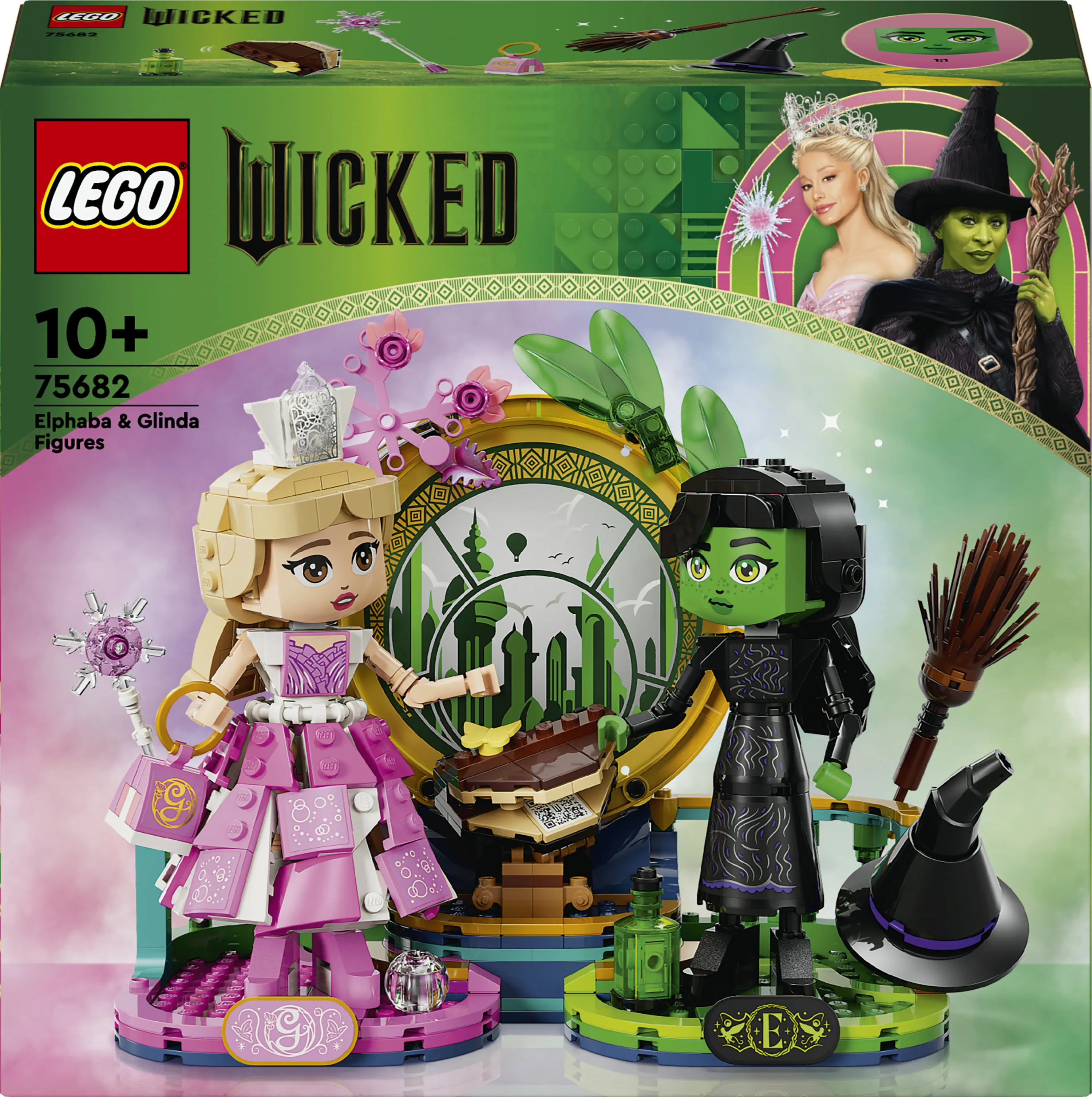 LEGO Wicked 75682 Elphaban ja Glindan hahmot