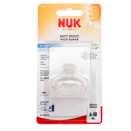 NUK First Choice Vaihtosilikoninen Juomanokka
