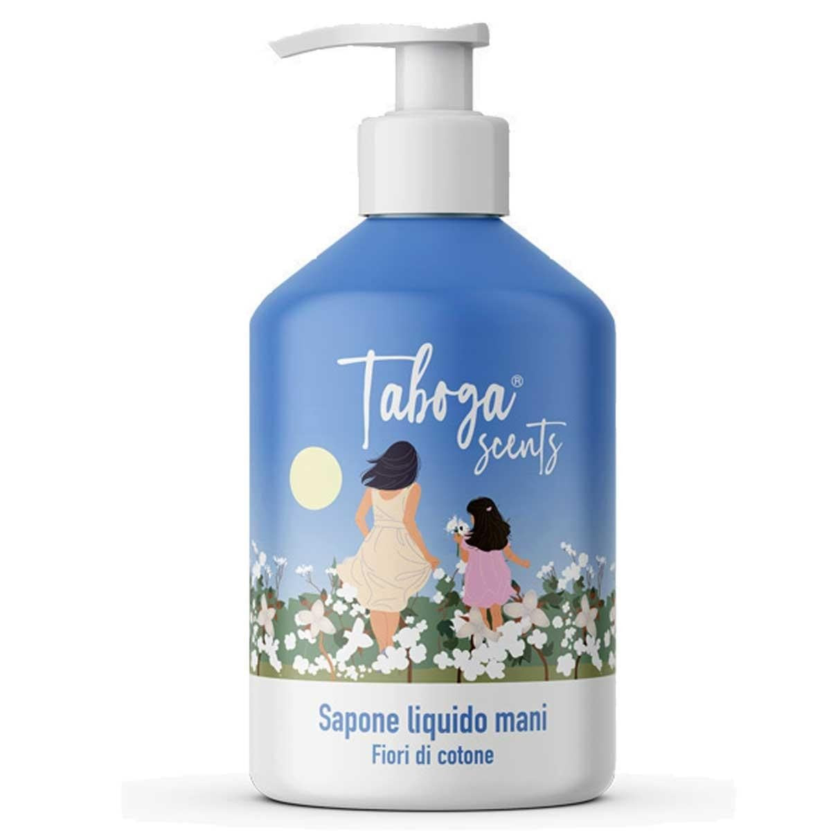 Taboga Sapone Liquido Mani Fiori Di Cotone 280 ml — Sapone liquido mani