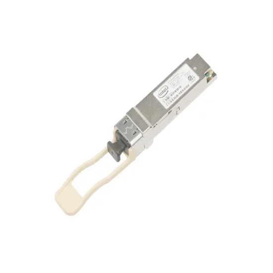 Intel - QSFP+ lähetinvastaanotin-moduuli - 40 Gigabit LAN - 40GBASE-SR4 - MPO-monitila - jopa 150 m - 850 nm malleihin Ethernet Converged Network Adapter X520,