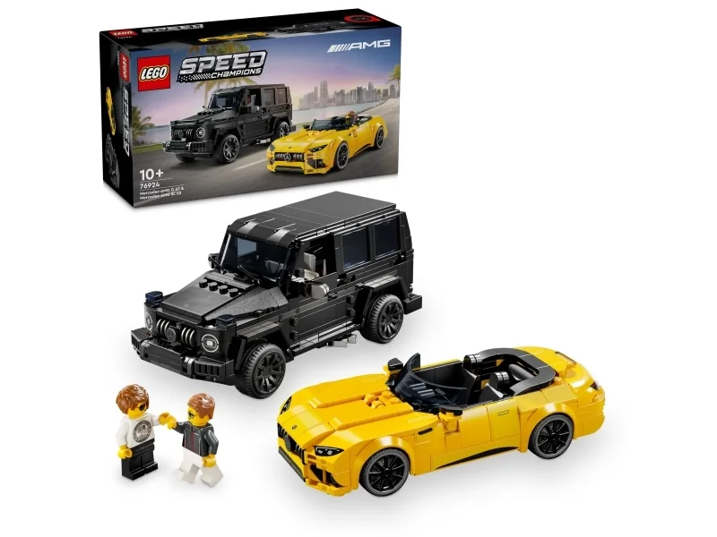 LEGO Speed Champions 76924 Mercedes-AMG G 63 ja Mercedes-AMG SL 63