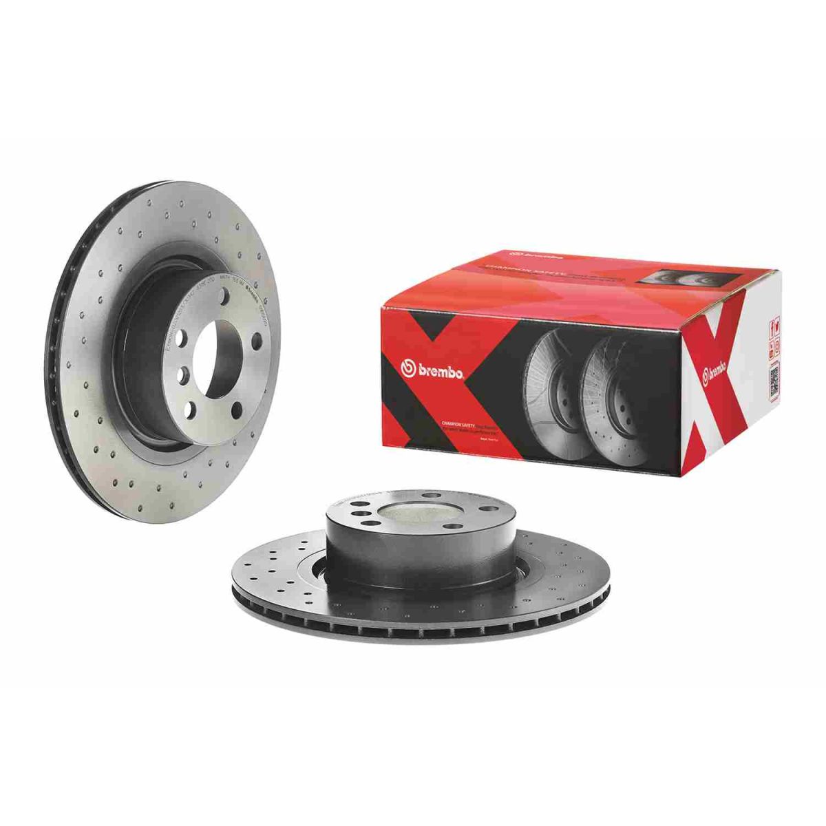 Jarrulevy BREMBO 09.B569.1X