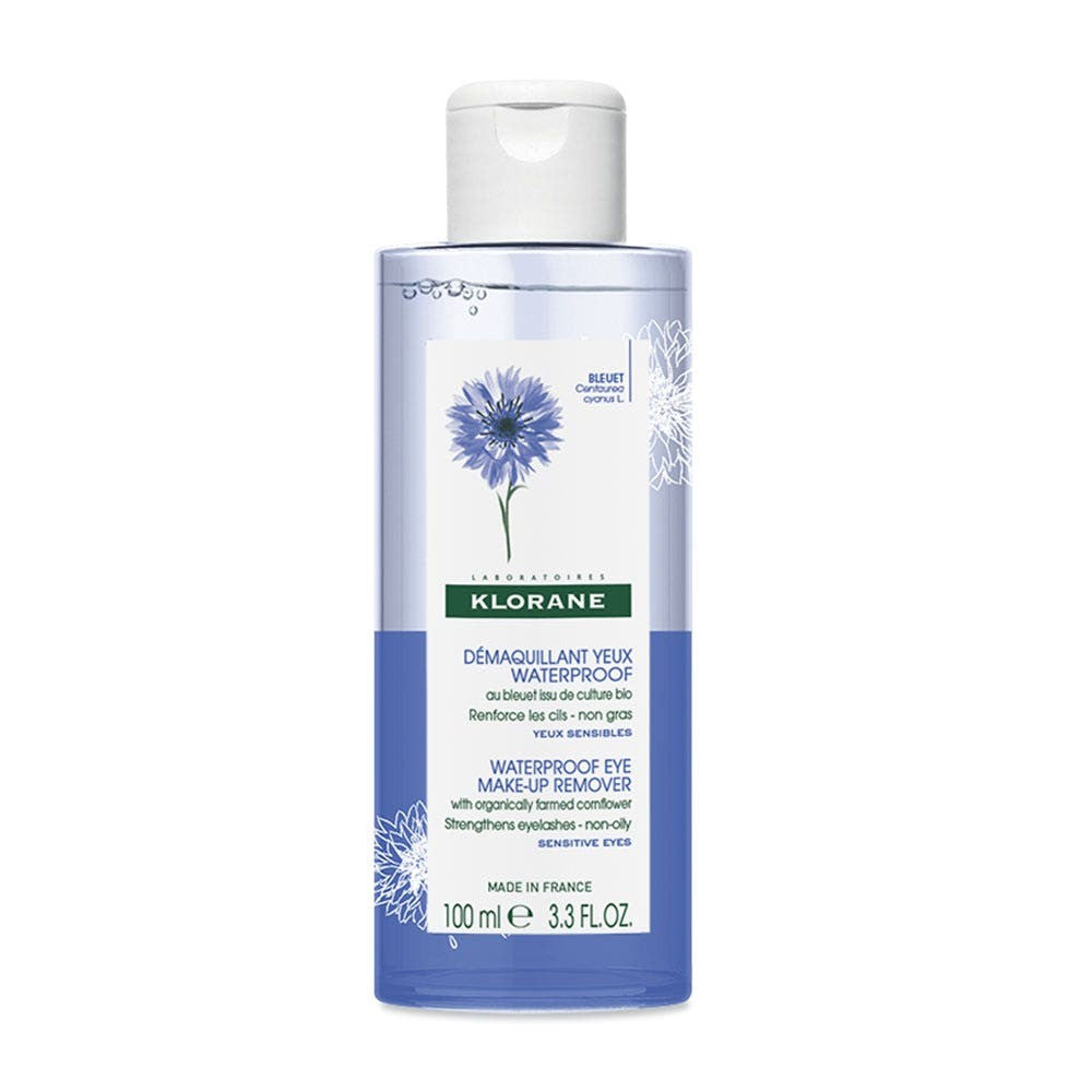 Klorane Bleuet vedenpitävä silmämeikinpoistoaine 100ml
