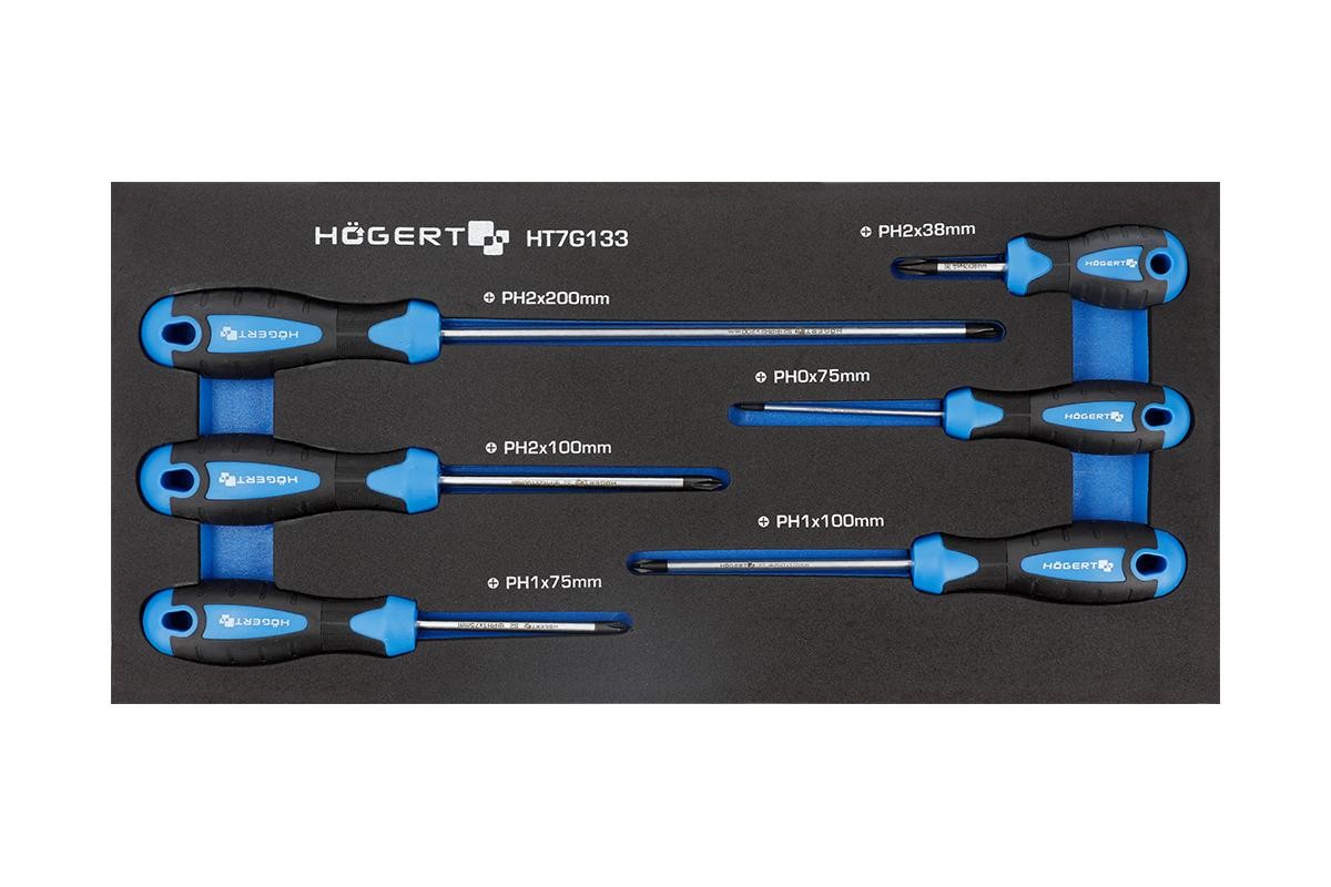 Työkalusarjalaatikko Hogert Technik HT7G133
